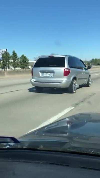 When you gotta drop bars at the kids soccer game. I610 in houston