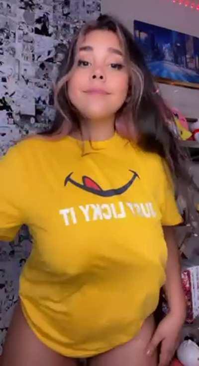 Hey Papi! Would you do what the shirt says… to me?