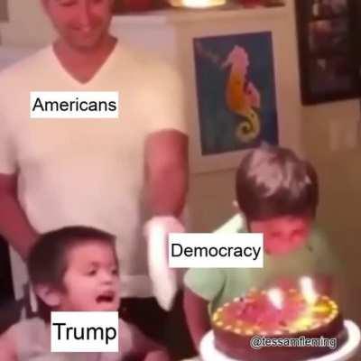 It's up to us to defend democracy from Trump