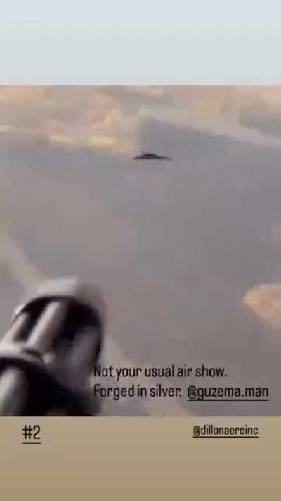 A spectacular downing of a Russian ‘Shahed’ drone with an M134 