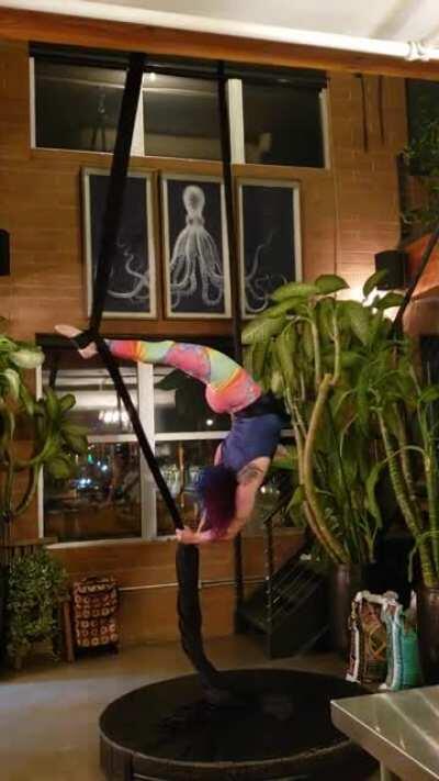 I love positions that give you leverage to push deeper into your stretch