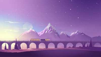 Traveling Train [4K]