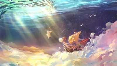 I Animated a Going Merry Wallpaper