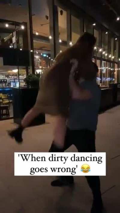 HMC while I recreate the dirty dancing scene