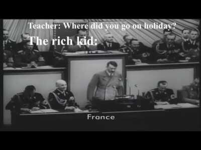 He travelled all of Europe