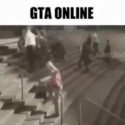 GTA online in a nutshell (Not my meme btw)