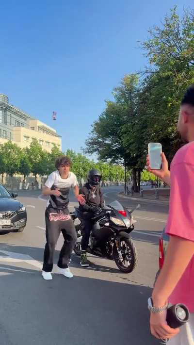 Anything for a fist pump