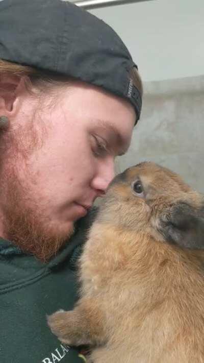 Sometimes we trade kisses back and forth