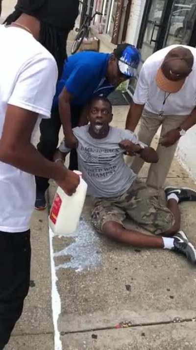 Man’s first time trying milk