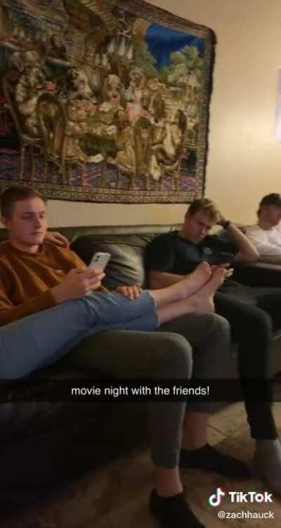 Caught taking a pic of friend's girlfriend's feet