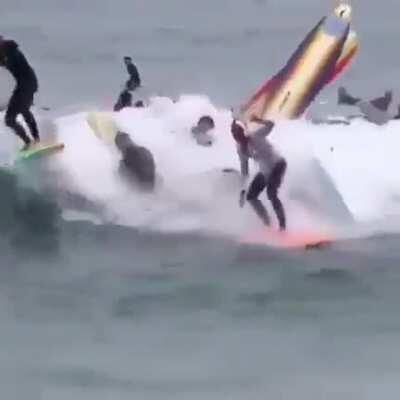 Let’s all catch the same wave, what could go wrong?