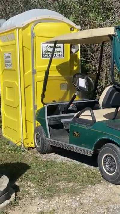 Locked my buddy’s kid in the shitter after talking shit all round today! Lol