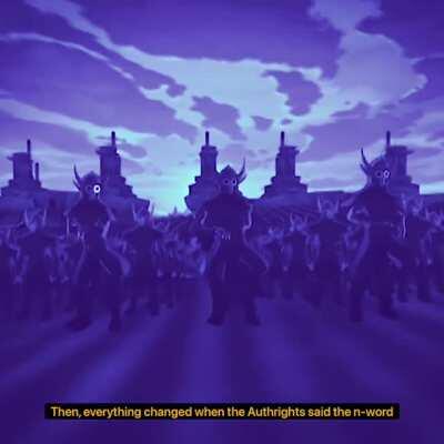 High effort political Avatar meme