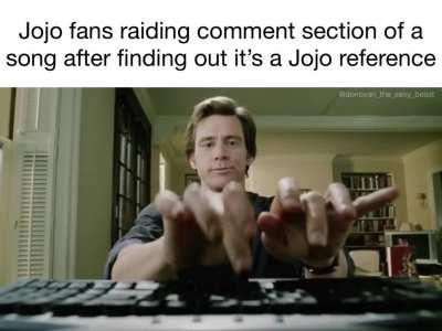 The wonder of Jojo fans