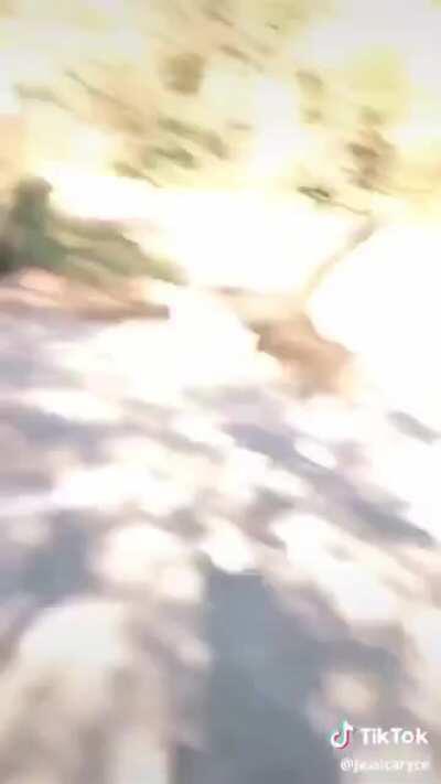 When you left your window open in the wrong neighborhood..