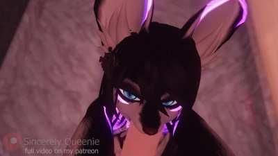 Hmph! I hope you love sloppy blowjobs