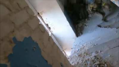 ua pov Footage of the International Legion during the Battle of Sievierodonetsk, which shows the final moments of former British solider Jordan Gatley