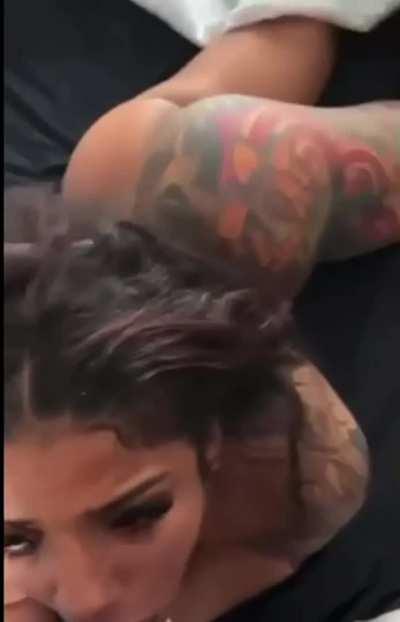 She suckin real 🍆 now?