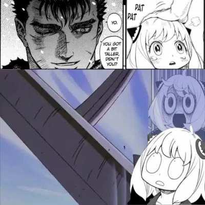 Anya figuring out what`s bothering Guts