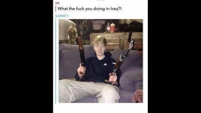WTF you doing in Iraq?
