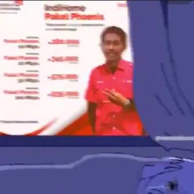 Oh no, not him again