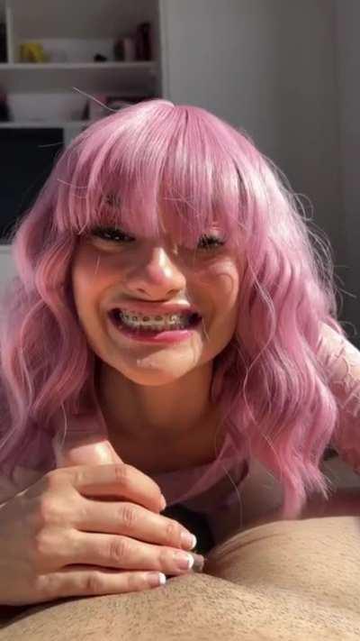 swallowing the cum is mandatory for me