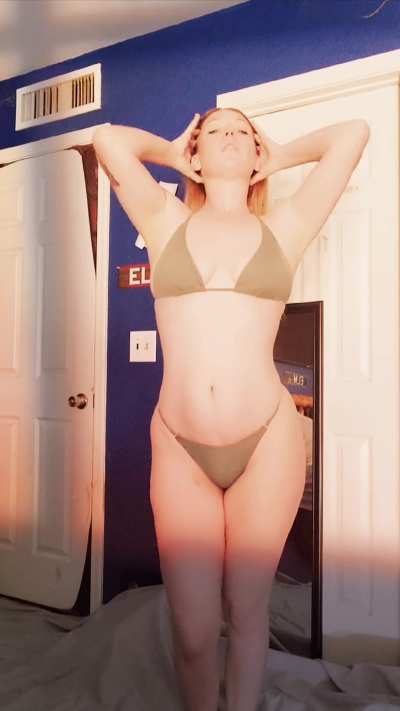 Just a milf in a bikini