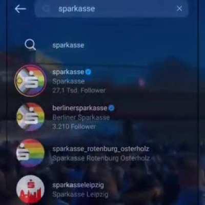 Sparkasse hat Angst vor den Ossis