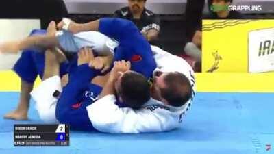 Roger Gracie comes out of retirement to sub reigning Absolute IBJJF and ADCC World Champion Marcus Almeida in just 7 minutes.