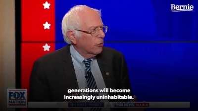 Bernie yet again speaking absolute facts.