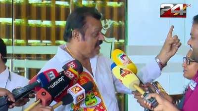 SureZh GoBi pats woman journalist without consent . Is he this creep on movie sets ?