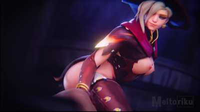 Anal ride [Mercy,Overwatch] (meltoriku )