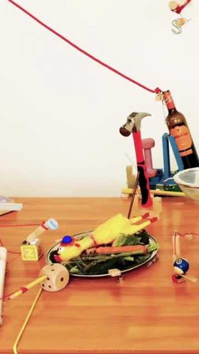 Let me pass the wine my fellow human