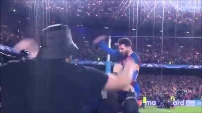 One of the most beautiful moments in Messi's Career!