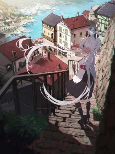 Relaxing with Iori (by @daikazoku63) 