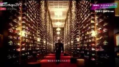 The face of a sneaker collector