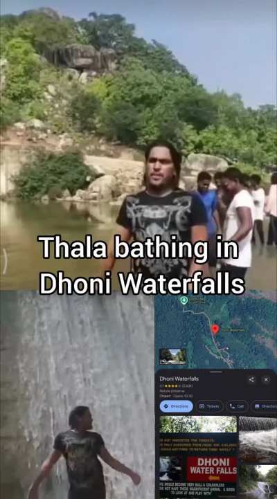 Dhoni waterfalls 🌊💦