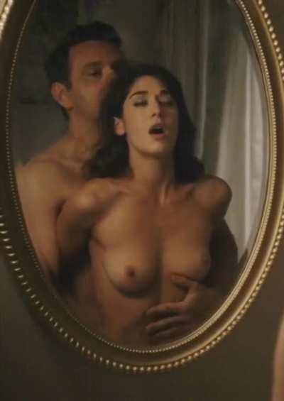 Lizzy Caplan - Topless in 