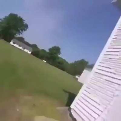 Fast moving drone, what could possibly go wrong?