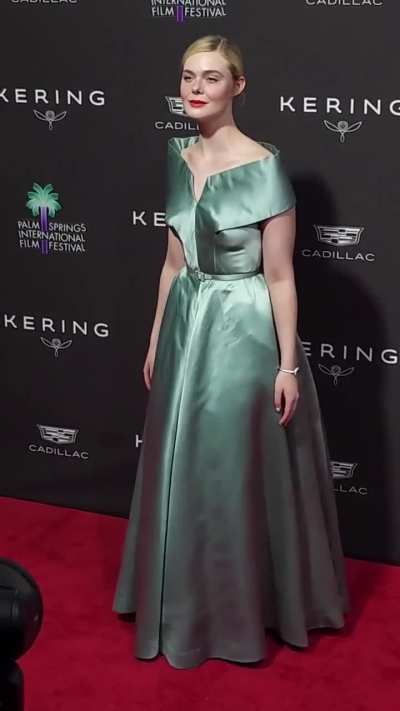 Elle attends the 37th Annual Palm Springs International Film Festival Film Awards at Palm Springs Convention Center - IG January 2026