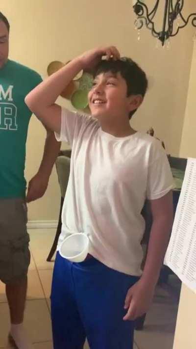 Good old coin in the funnel prank