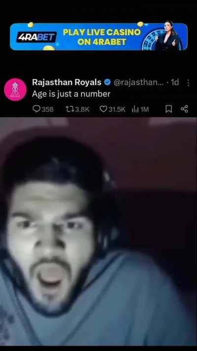 interesting tweet by rr