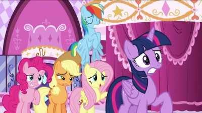 Whenever someone tries to tell me more about the MLP movie: