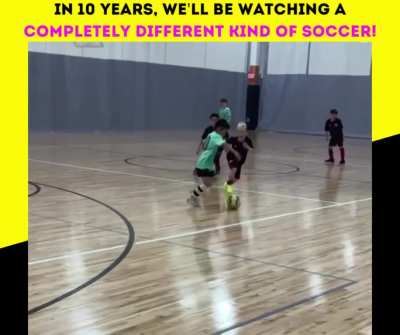 In 10 years, we'll be watching a completely different kind of soccer!
