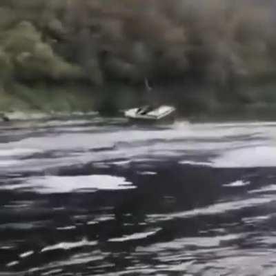 Just a little fun on the lake