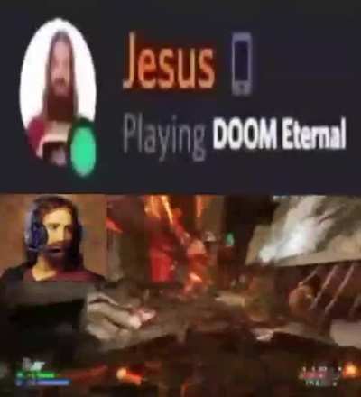 What Difficulty does he playing?