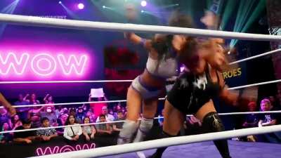 Jazmin Allure isn't going to remember much from this match..