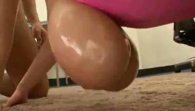 Hitomi Tanaka spit roasted