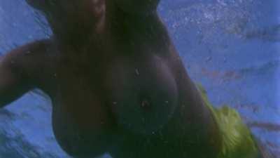 Shae Marks and Julie K. Smith topless snorkeling in 