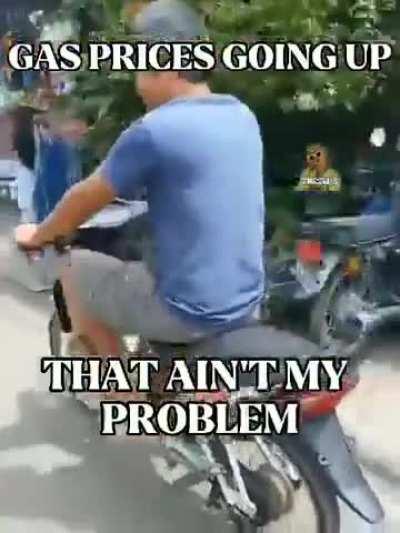 Least fuel dependent motorcycle in the Philippines ♻️🍃🌳